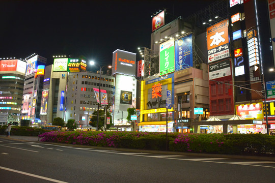 东京城市夜景