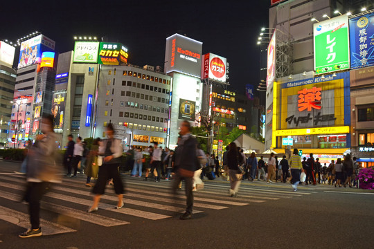 东京城市夜景