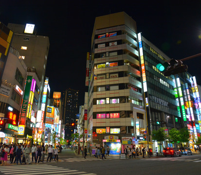 东京城市夜景