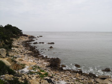 望洋台海景