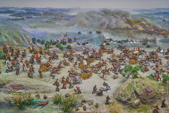 中国古代战争场景