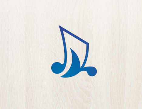 logo标志商标字体设计音乐