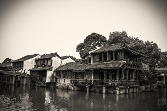 水墨山水装饰画