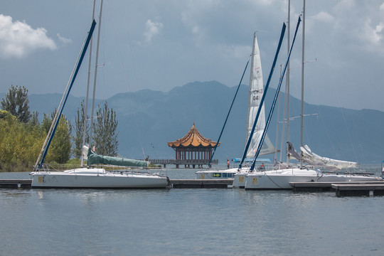 抚仙湖帆船训练基地