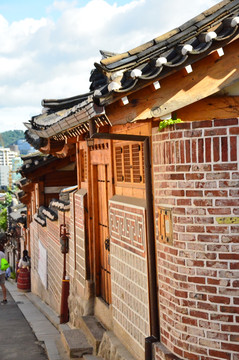 韩国首尔韩屋村