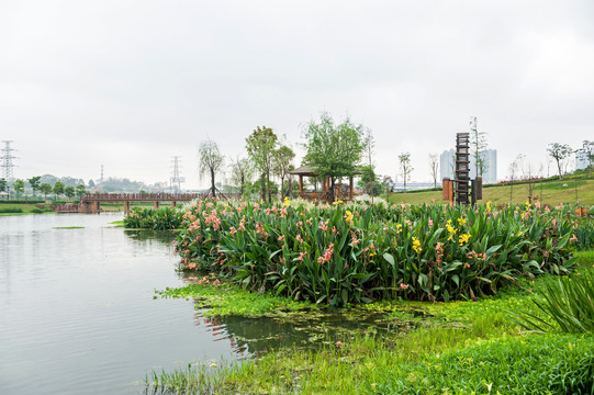 那考河湿地公园海绵城市