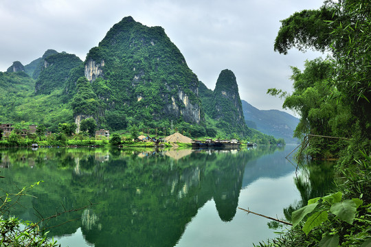 红水河乐滩风光