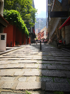 香港街景建筑