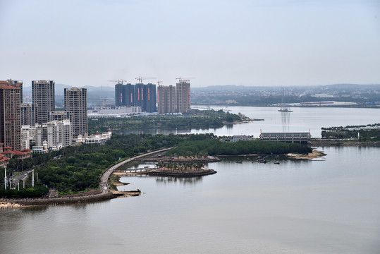 湛江金沙湾城市风光