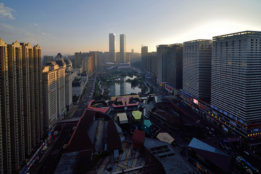 贵阳花果园城市建筑风光