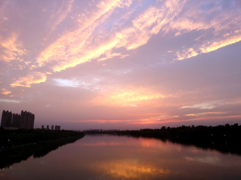 湖景风光