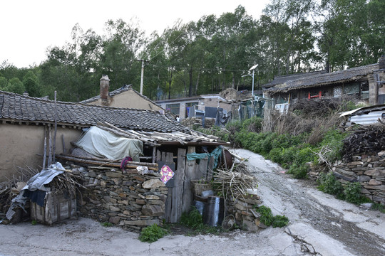 五台山村景