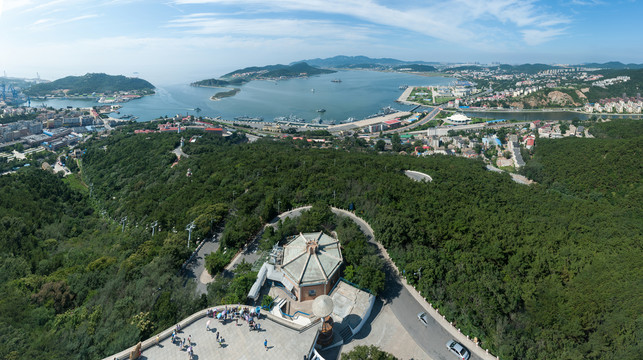 塔尖上看旅顺口