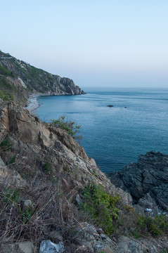 旅顺的海岸线风光