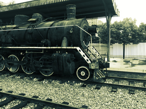旧上海火车