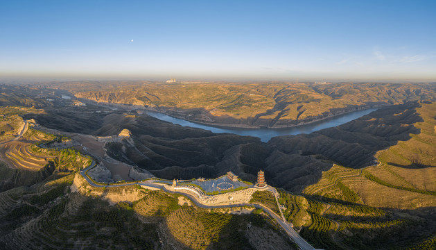 山西偏关黄河乾坤湾