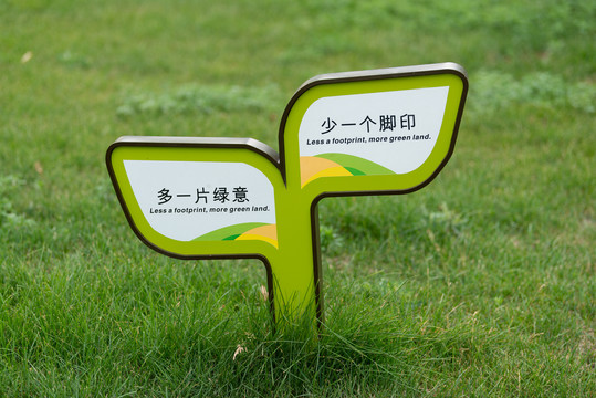 爱护花草
