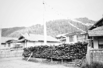 藏寨藏式建筑