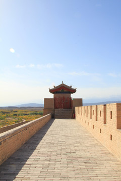 嘉峪关城墙角楼