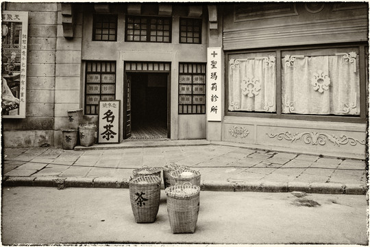 旧上海街道