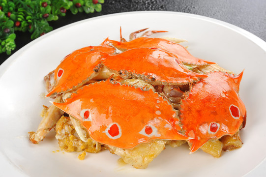 葱姜咖喱蟹