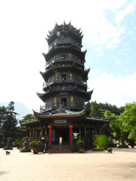 九华山万佛塔