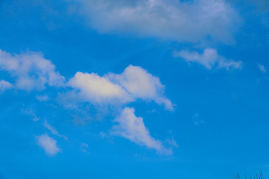 蓝天白云