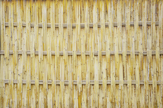 竹编围栏