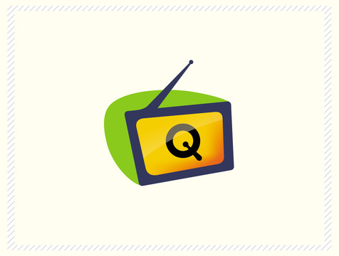 logo标志商标字体设计电视