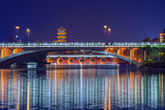 青州城市夜景