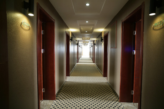 宾馆走廊过道