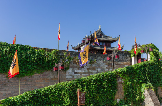 盘门城楼马道