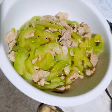 肉炒苦瓜