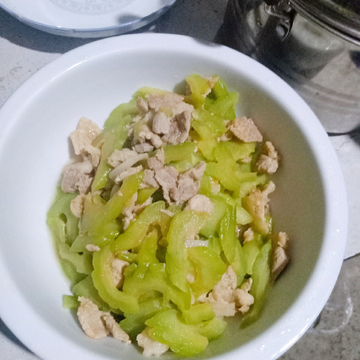 肉炒苦瓜