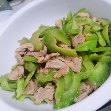 肉炒苦瓜