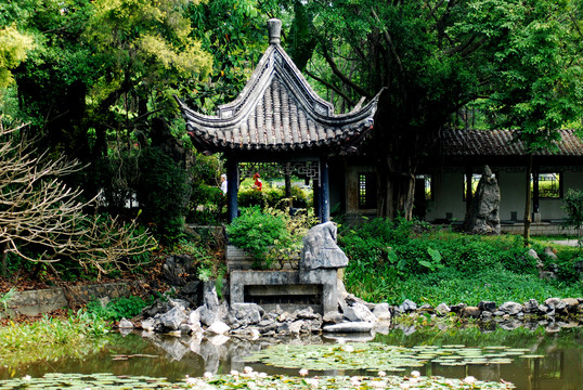深圳园博园凉亭