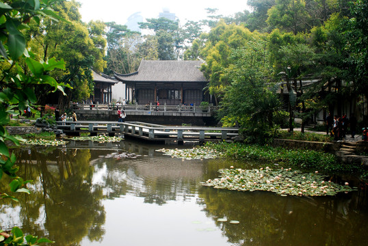 深圳园博园凉亭