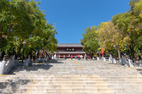 秋天的横山寺
