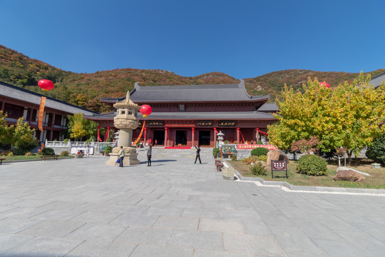 秋天的横山寺