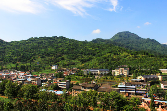 乡村风光景色