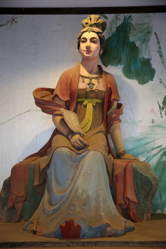 杜甫草堂雕塑