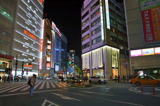 东京城市夜景