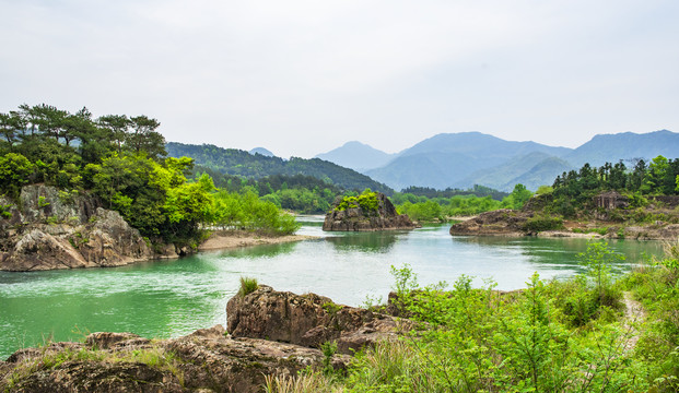 楠溪江山水