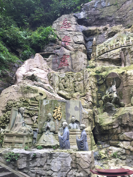 佛禅浮雕