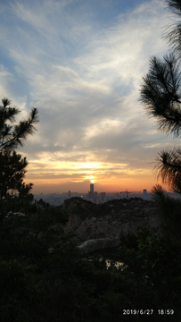 黄昏落日美景