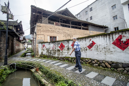 千年古镇寿宁西浦乡村风光