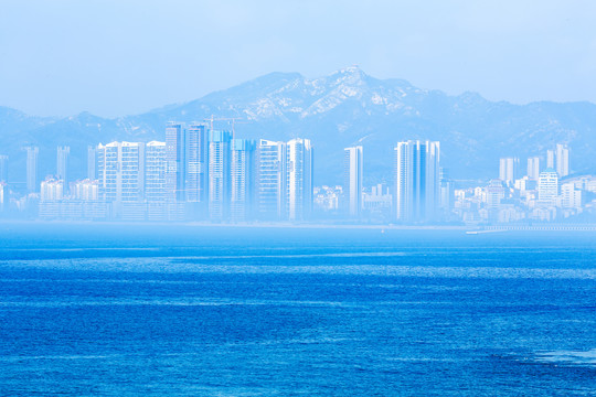 城市海景