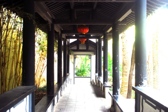 中式庭廊