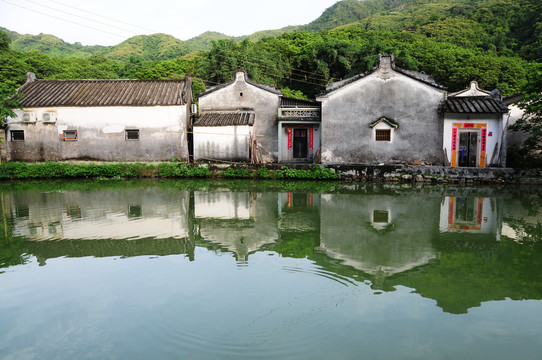 潮州美丽的坑美村