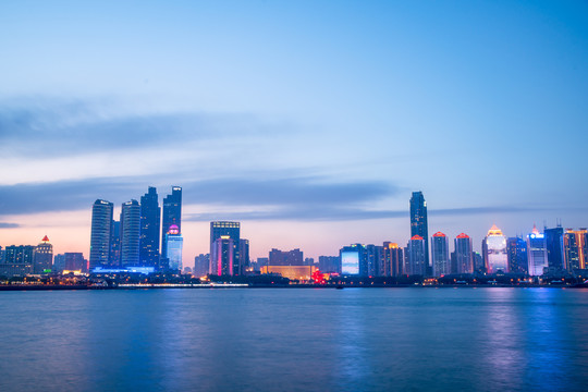 浮山湾夜景